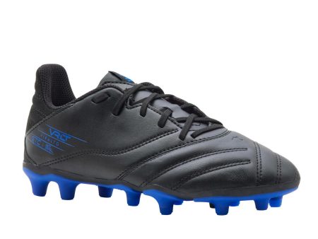 Kipsta Viralto II FG Kid s Soccer Boots Leather - Dry Ground - Laced - Black Lightning Hot on Sale