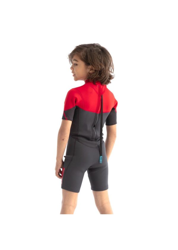 Jobe Boston 2mm Shorty Wetsuit Kids Red Supply