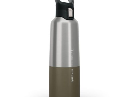 Isothermal Hiking Flask Stainless Steel 1L - MH500 on Sale