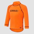 Speedo Toddler Boys Logo Long Sleeve Suntop Discount