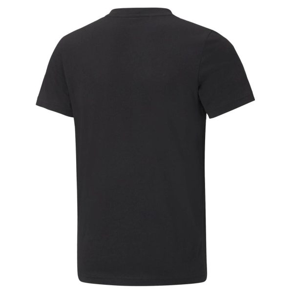 Puma Active Sport Graphic Boy s T-shirt - Black Online Sale