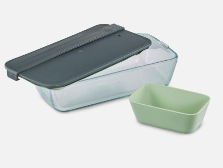 Glass Food Storage Box 1L For Discount