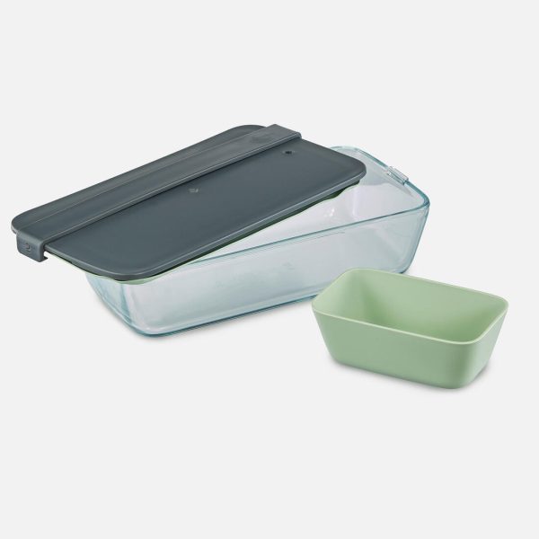 Glass Food Storage Box 1L For Discount