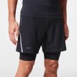 Men s Trail Running Baggy Shorts w  Inner Lining Cheap