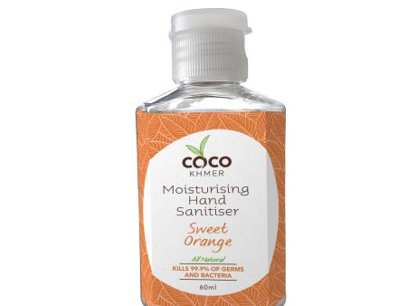 Coco Khmer Natural Hand Sanitiser Sweet Orange 60ml on Sale