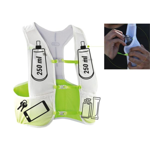 Marathon Vest Running Backpack - White Yellow Online Sale