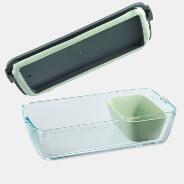 Glass Food Storage Box 1L For Discount