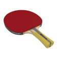 Set of 2 TTR 100 All-Round Table Tennis Bats 3* and TTB 100 40+ Balls - Orange Supply