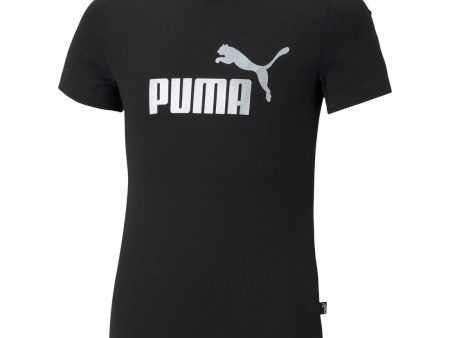 Puma Essentials Logo Girl s Tee Sale