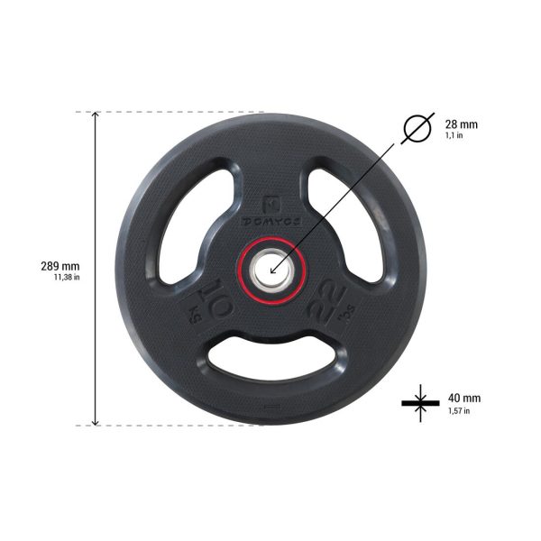 Rubber Weight Plate 10kg Online now