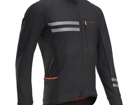 RC500 Men s Cycling Winter Jacket - Black For Cheap