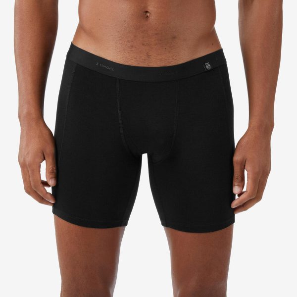 Men s Mountain Trekking Boxer Shorts Merino Wool - MT500 Cheap