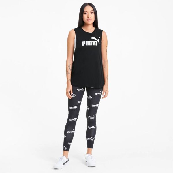 Puma Essential Logo Cut-Off Women s Tank Top Online now