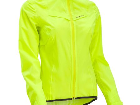 Women s Rainproof Jacket Racer - Yellow Cheap