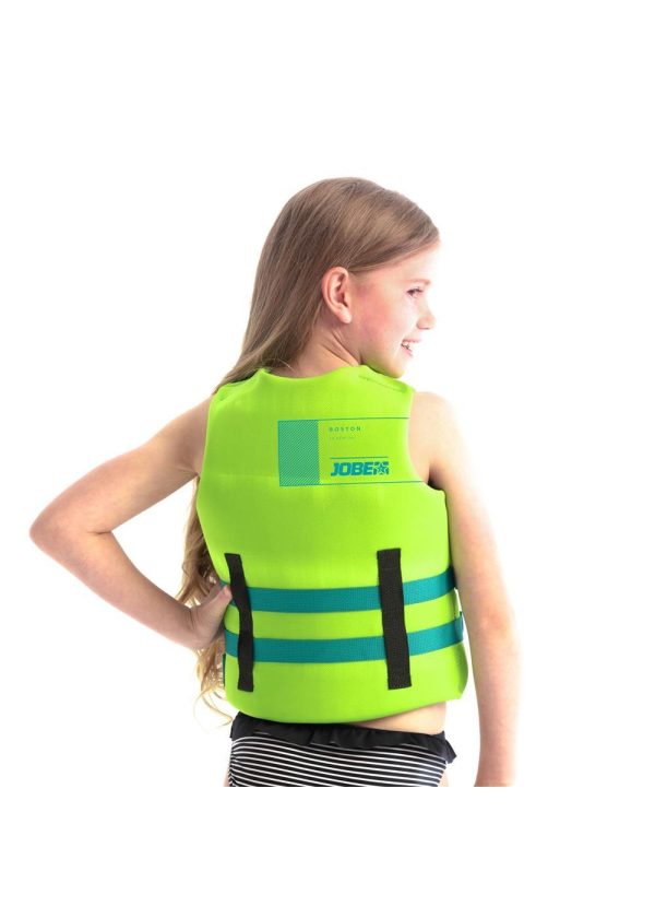 Jobe Neoprene Life Vest Kids Lime Green Fashion