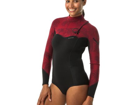 Women’s Advanced Shorty Extra-Soft Foam Long-sleeve No Zip Neoprene 1.5mm - CL 900LS Cheap