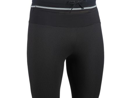 MEN S TRAIL RUNNING TIGHTS EMBOSS - BLACK BRONZE Hot on Sale