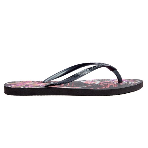 Havaianas Women s Flip Flops Slim Organic - Black Pink Supply