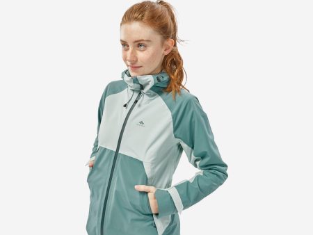 Women s Hiking Jacket Waterproof - MH500 Cheap