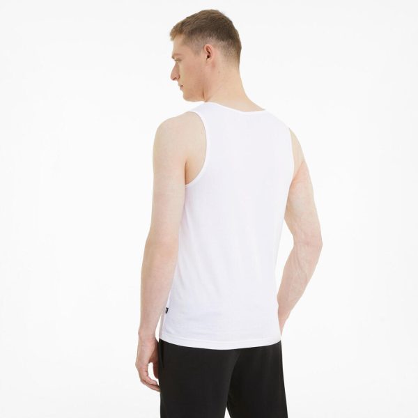 Puma Essentials Men s Tank Top White Online Hot Sale