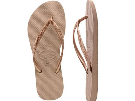 Havaianas Slim Metallic Rose Gold For Discount