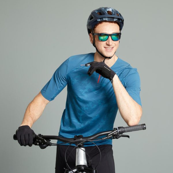 Men s 500 Short Sleeve Mountain Bike Jersey For Sale