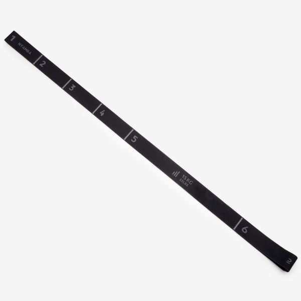 Nyamba Fabric Fitness Resistance Band - 15kg - Black Online Sale