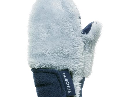 Kid s Fleece Hiking Mittens Age 18 Months - 4 Years - SH100 Supply