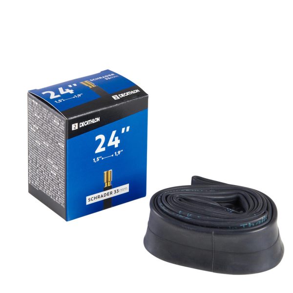 24 x1.5  1.9  Schrader Valve Inner Tube (33mm) For Discount