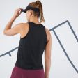 Women s Soft Crew-Neck Tennis Tank Top Dry - Black Online Hot Sale