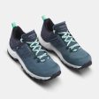 Quechua MH500 Women s Mountain Hiking Shoes - Low - Waterproof - Blue Hot on Sale