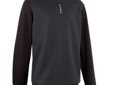 Kipsta T100 Kid s Football Sweatshirt - Black Online