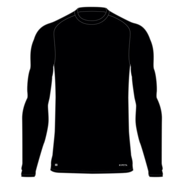 Kipsta 100 Keepcomfort Adult Long Sleeve Thermal Top For Sale