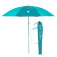 Beach Parasol UPF 50+ 2 Places - Paruv 160 Blue Green Hot on Sale