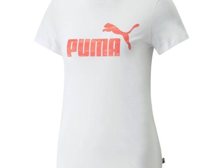 Puma Women s Ess+ Animal Logo T-Shirt For Cheap