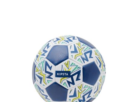 Kipsta Mini Soccer Learning Ball Size 1 - White Blue For Cheap