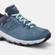 Quechua MH500 Women s Mountain Hiking Shoes - Low - Waterproof - Blue Hot on Sale