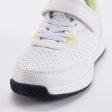 Kid s Tennis Shoes Rip-tab - Essential White Yellow For Cheap