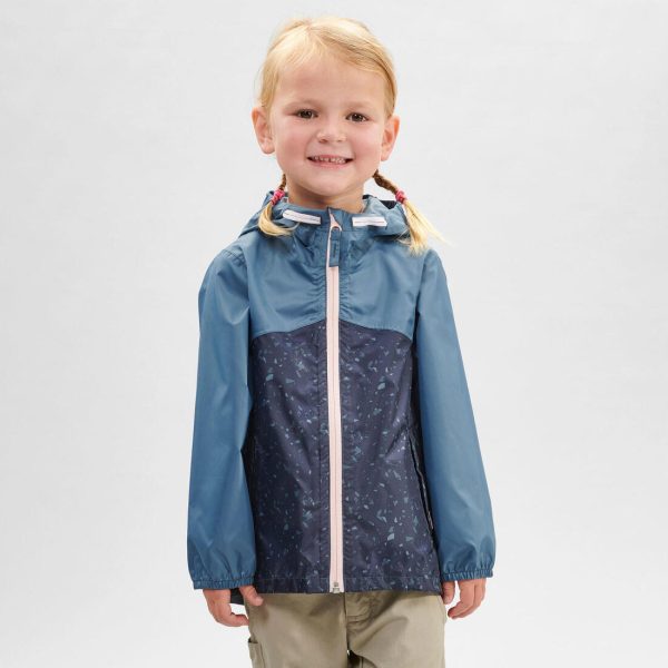 Kid s Waterproof Hiking Jacket 2-6 Years - MH 150 Fashion