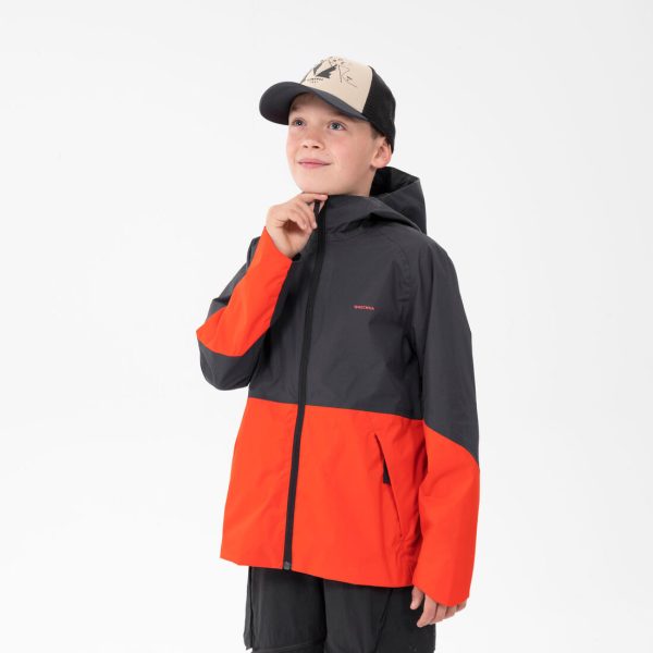 Kid s Jacket Waterpoof Age 7-15 - MH500 For Cheap