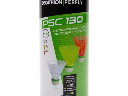 Outdoor Plastic Badminton Shuttlecock 3-pack - PSC 130 Cheap