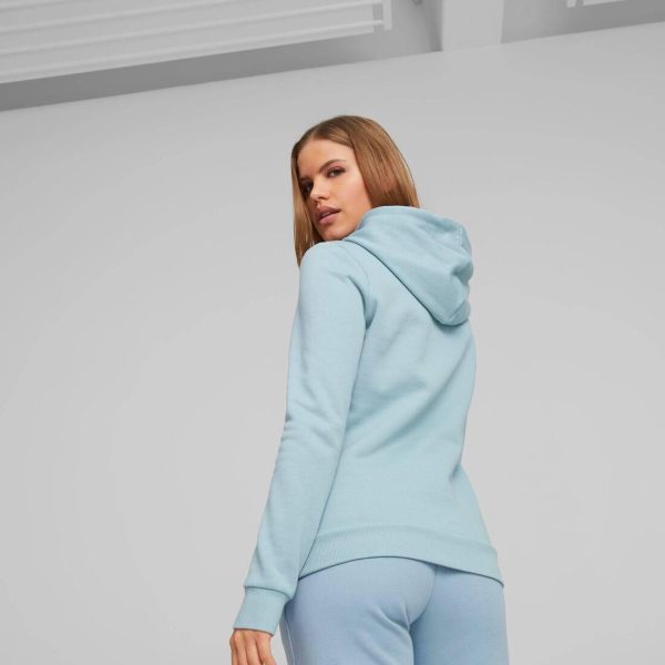 Puma Mass Merchants Style Women s Hoodie FL - Sky Blue Online Hot Sale