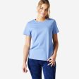 Women s Fitness T-Shirt 500 Essentials Discount