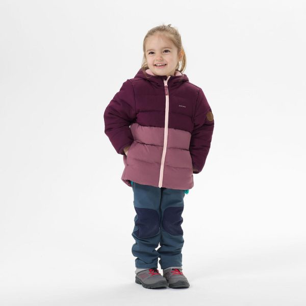 Kid s Hiking Padded Jacket Age 2-6 - 500 Online now