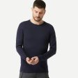 Men s T-shirt Long-sleeve Merino Wool - MT500 Online Sale