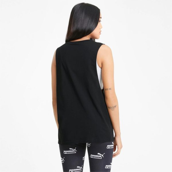 Puma Essential Logo Cut-Off Women s Tank Top Online now