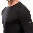 Men s Long-sleeve T-shirt 100% Merino Wool - MT500 For Discount