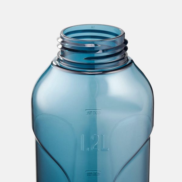 Hiking Flask w  Quick Opening Cap Plastic (Ecozen) 1.2 L - MH500 Blue For Discount