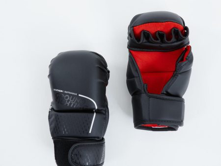 Combat and Grappling Mitts 500 - Black Sale