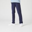 Domyos Kid s Warm Brushed Jersey Jogging Bottoms - Navy Online